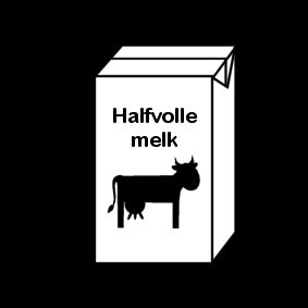 melk / halfvolle melk